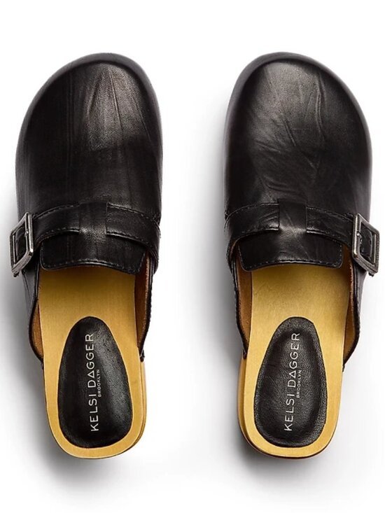 Kelsi Dagger Shoes - KELSI DAGGER Leather Nitro Clogs
